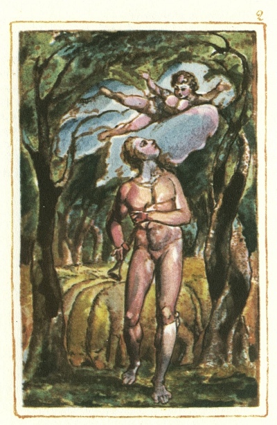 William Blake, Frontispiece, Songs of Innocence
