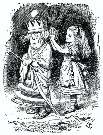 illustration by John Tenniel (from thevictorianweb.org)